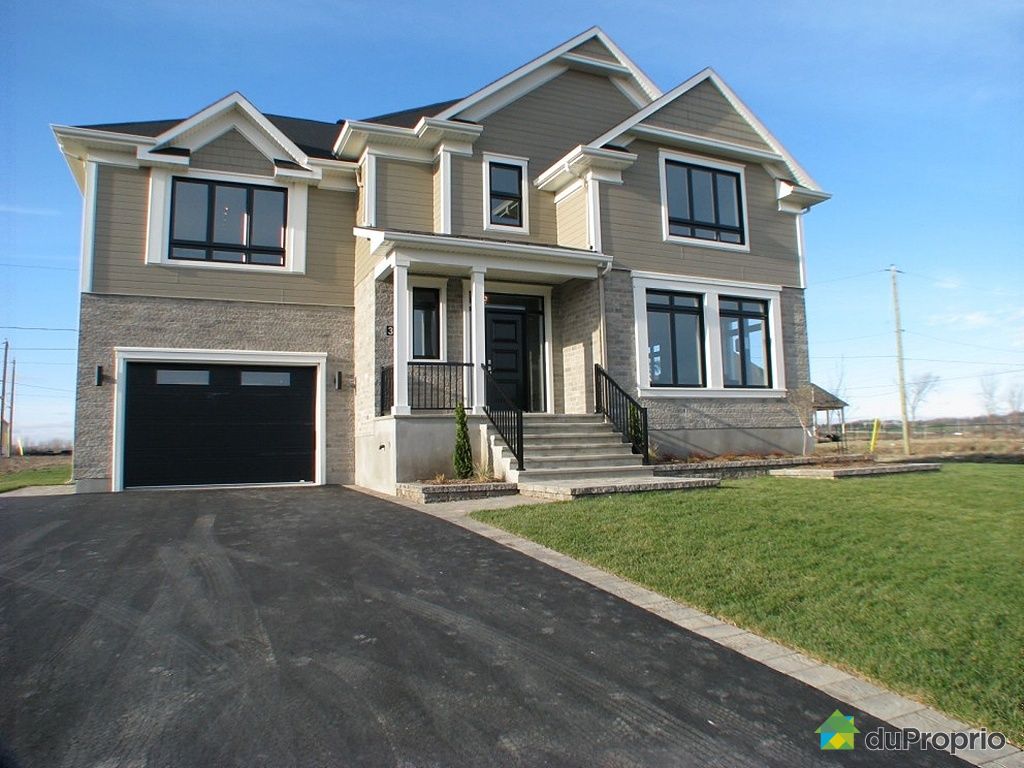 Maison neuve vendu StMathieuDeBeloeil, immobilier Québec DuProprio 380282