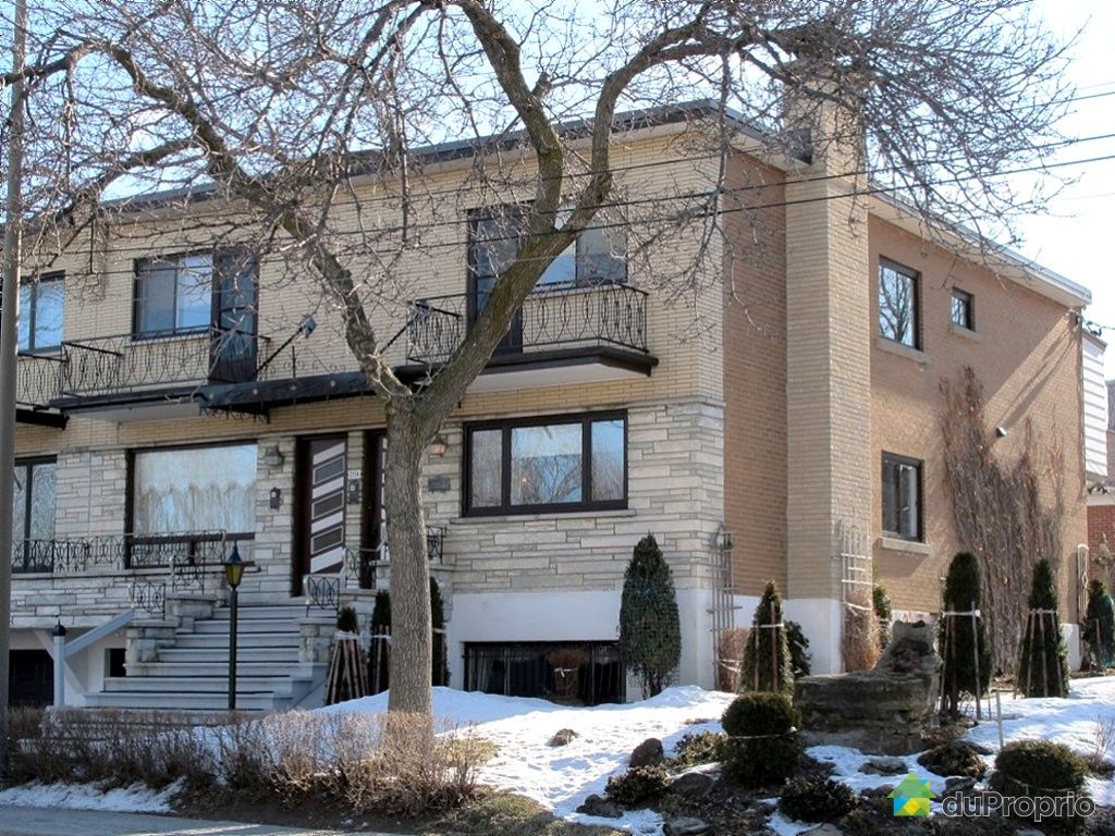 Triplex vendu Montréal, immobilier Québec DuProprio 407196
