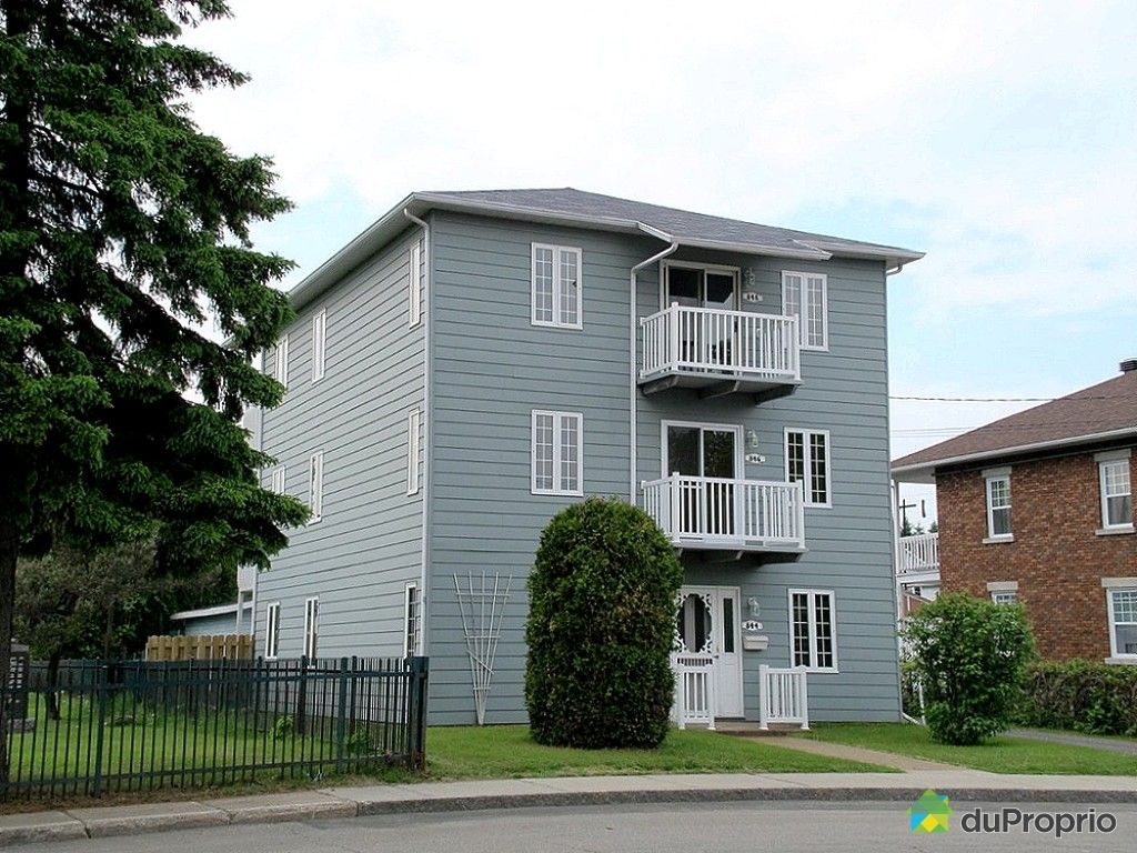 Triplex à vendre GrandMère, 844, 3e avenue, immobilier Québec