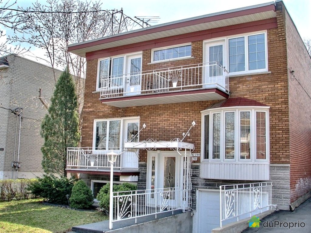 Triplex vendu Montréal, immobilier Québec DuProprio 326274