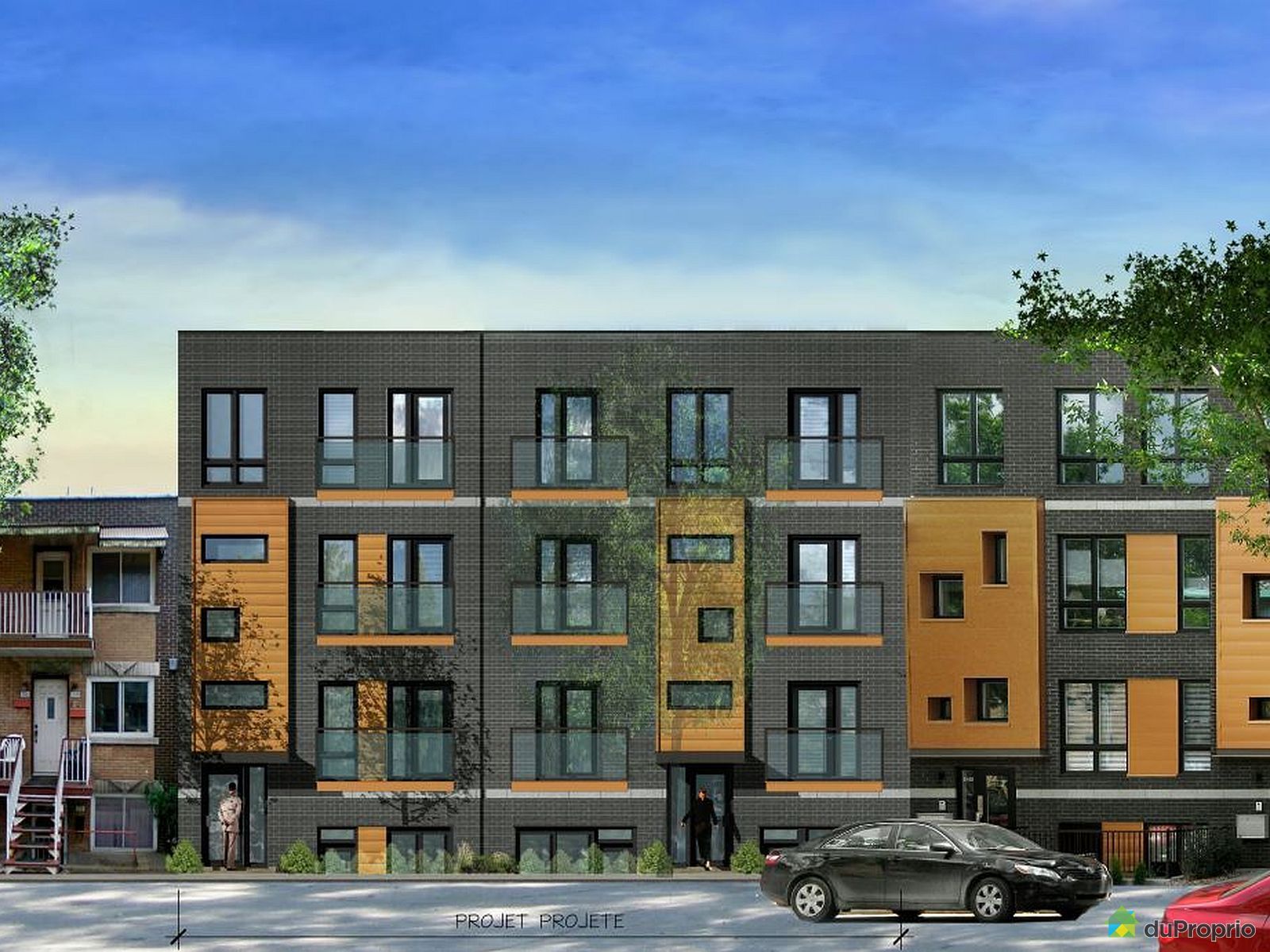 Newlybuilt Condo sold in Montreal DuProprio 616770