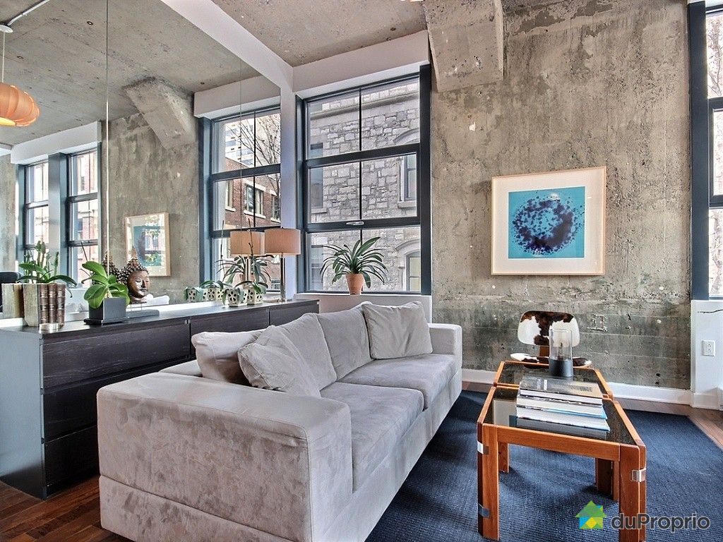 Loft sold in Montreal DuProprio 482836