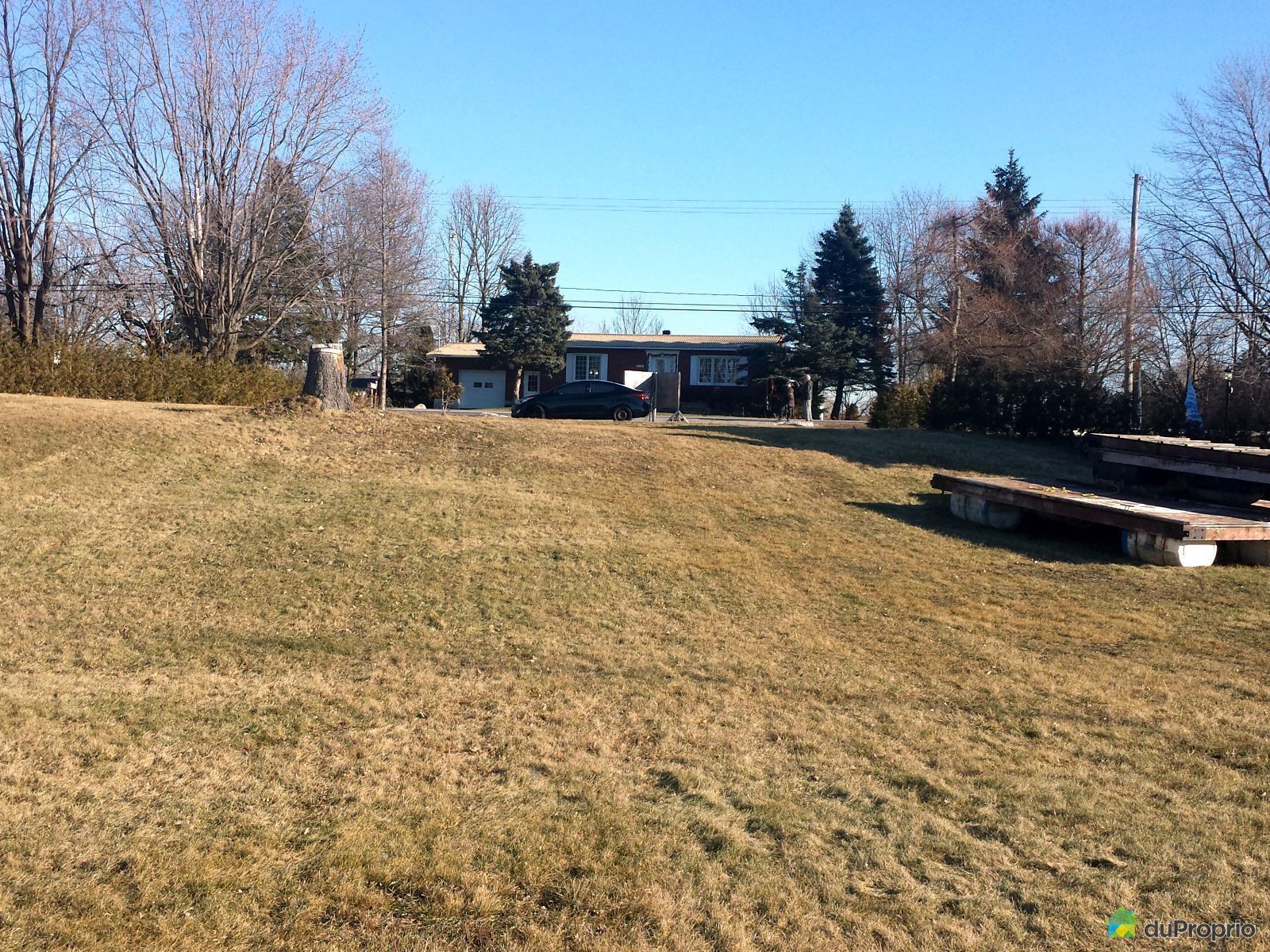 Terrain résidentiel sold in StCharlessurRichelieu DuProprio 576576