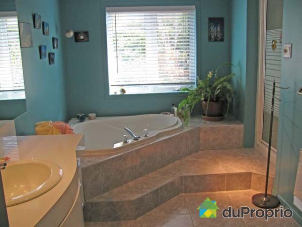 Salle de bain - Bain en triangle pour 2 ou 1 personne, douche 32x34
lingerie avec chute &agrave; linge.