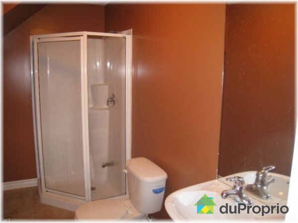 Salle de bain sous-sol - Sous sol avec salle de bain compl&egrave;te (douche)