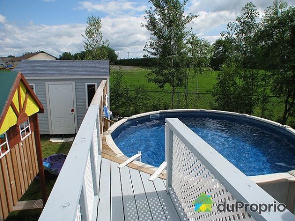 Piscine - Aucun voisin &agrave; l'arri&egrave;re