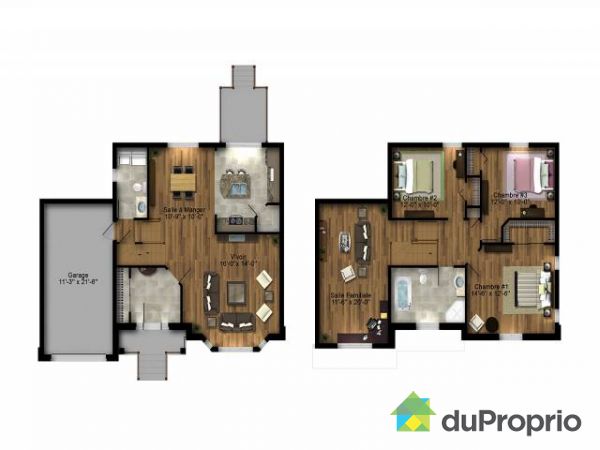 Plan de la maison