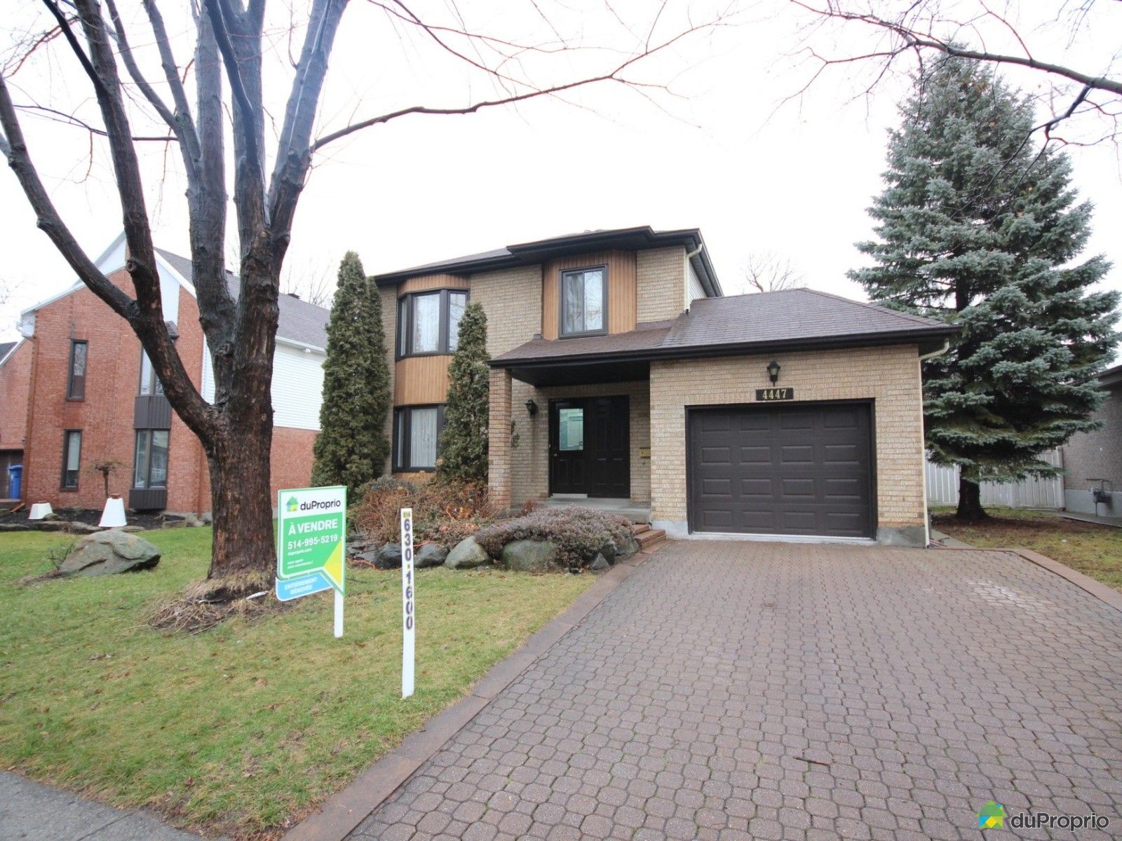 House for sale in Montreal, 4447 rue RenéÉmard DuProprio 675905