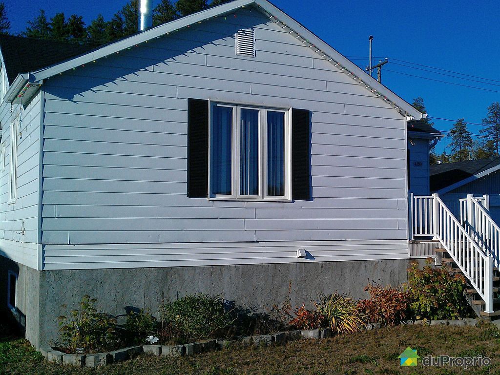 Maison à vendre Malartic, 420, rue Régine Lanoix, immobilier Québec DuProprio 456970