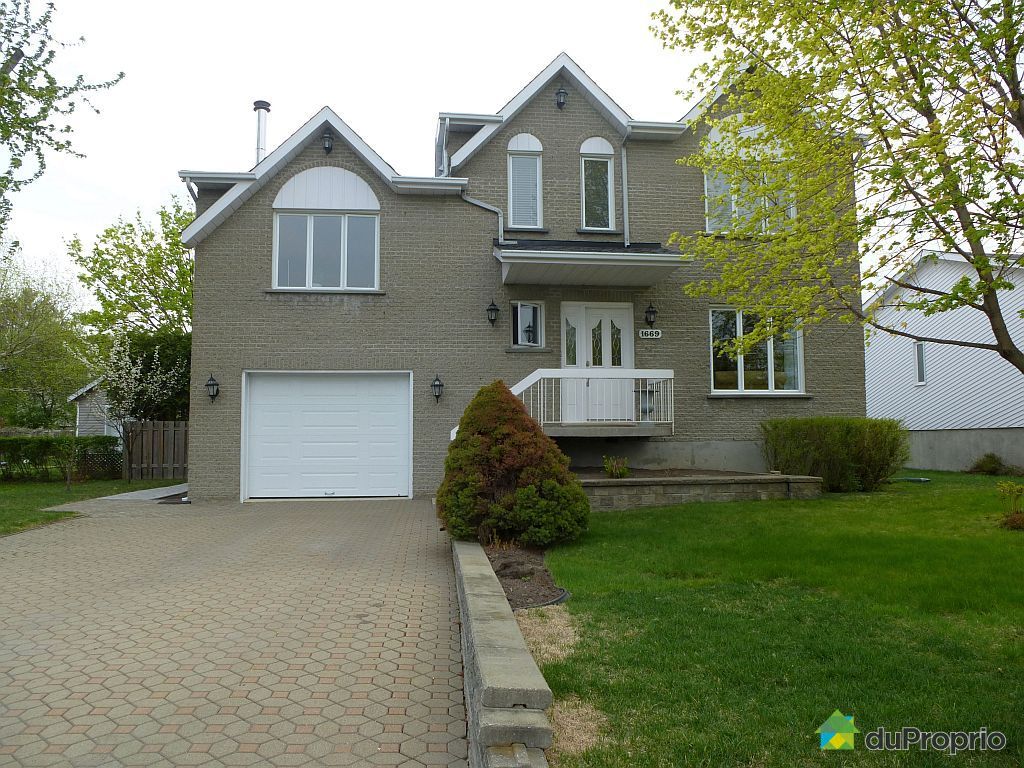 Maison à vendre Chambly, 1669, rue Labonté, immobilier Québec