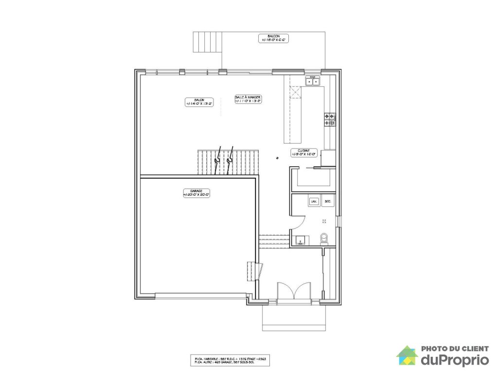 Plan Maison Sous Sol Semi Enterr Ventana Blog