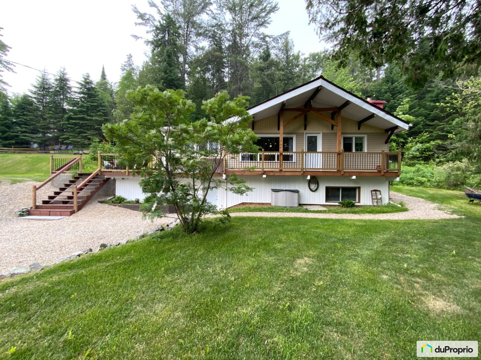 Chalet Vendre Lac Simon Chambres Salle De Bain