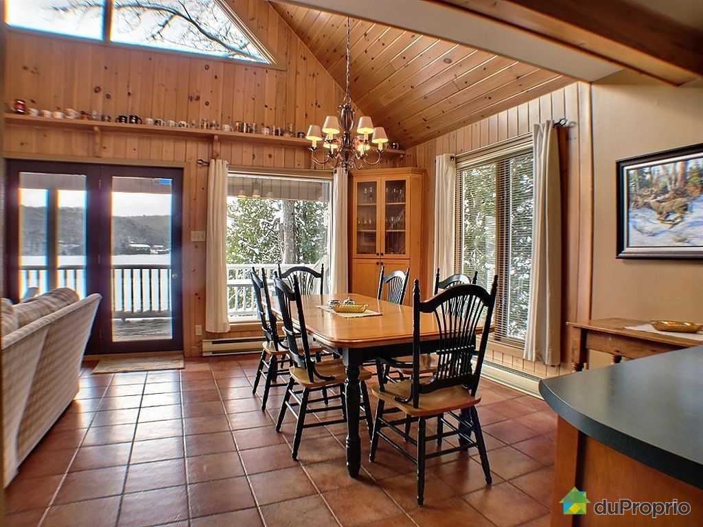 Chalet vendu La Conception, immobilier Québec DuProprio 400755