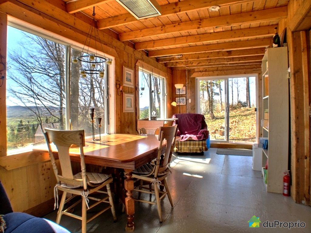 Chalet vendu NotreDameDesBois, immobilier Québec DuProprio 422769