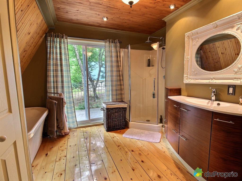 Salle de bain esprit chalet avec haute qualité photographies ...