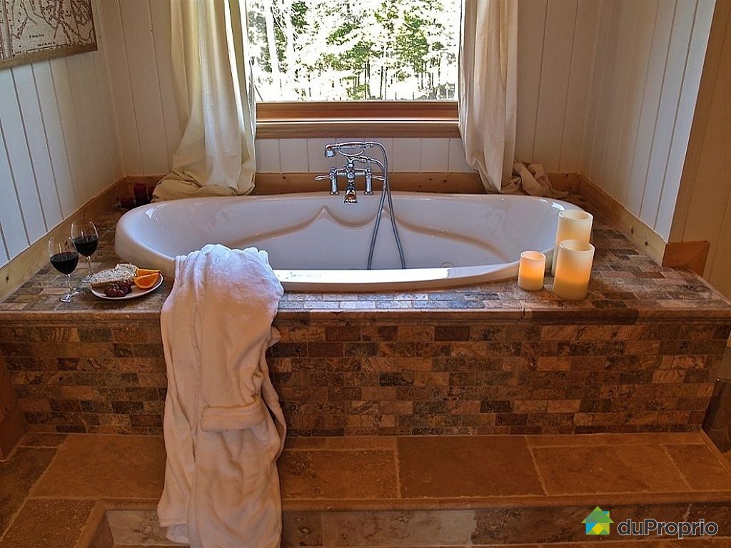 Salle de bain chalet bois rond – lombards