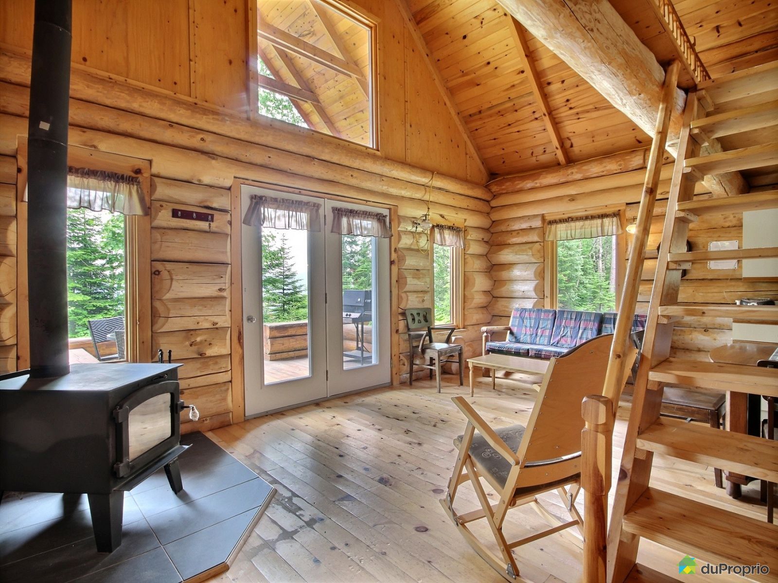 Chalet à vendre StUrbainDeCharlevoix, xxx chemin des Pointes