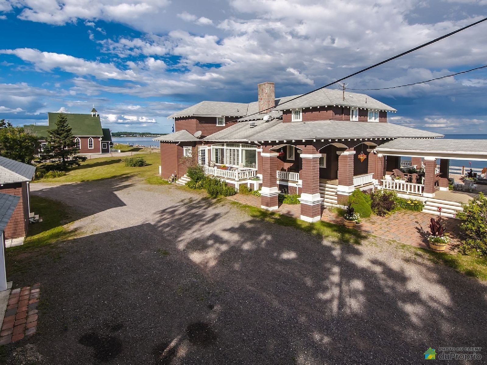 Domaine et villa à vendre Chandler, 87 rue de la Plage, immobilier