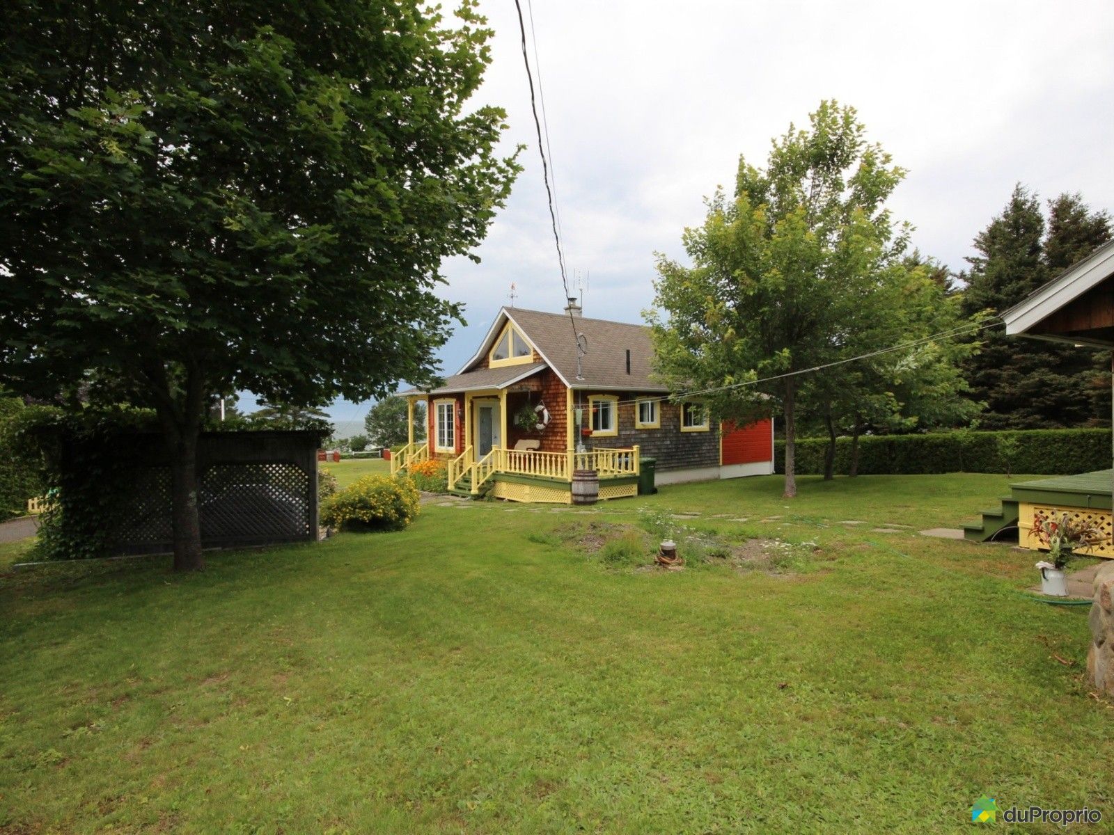 Chalet vendu StFabien, immobilier Québec DuProprio 632551