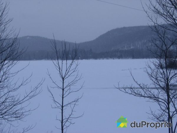 Fa�ade en hiver - LAc Huron