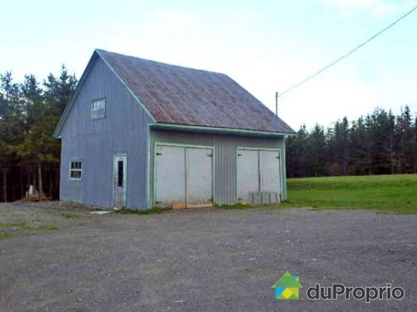 Garage - Grande remise, avec plancher en ciment et possibilit&eacute;e de faire la r&eacute;paration de votre voiture,car il y a un puit de m&eacute;canicien.