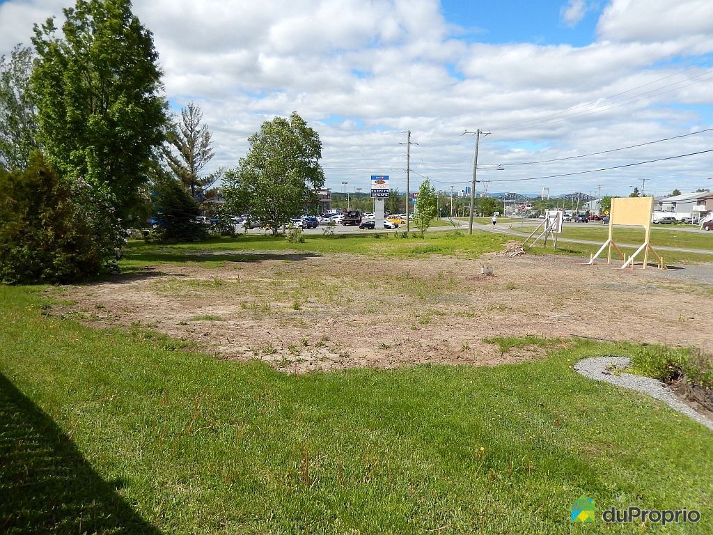 Terrain commercial vendu StNicolas, immobilier Québec DuProprio 336285