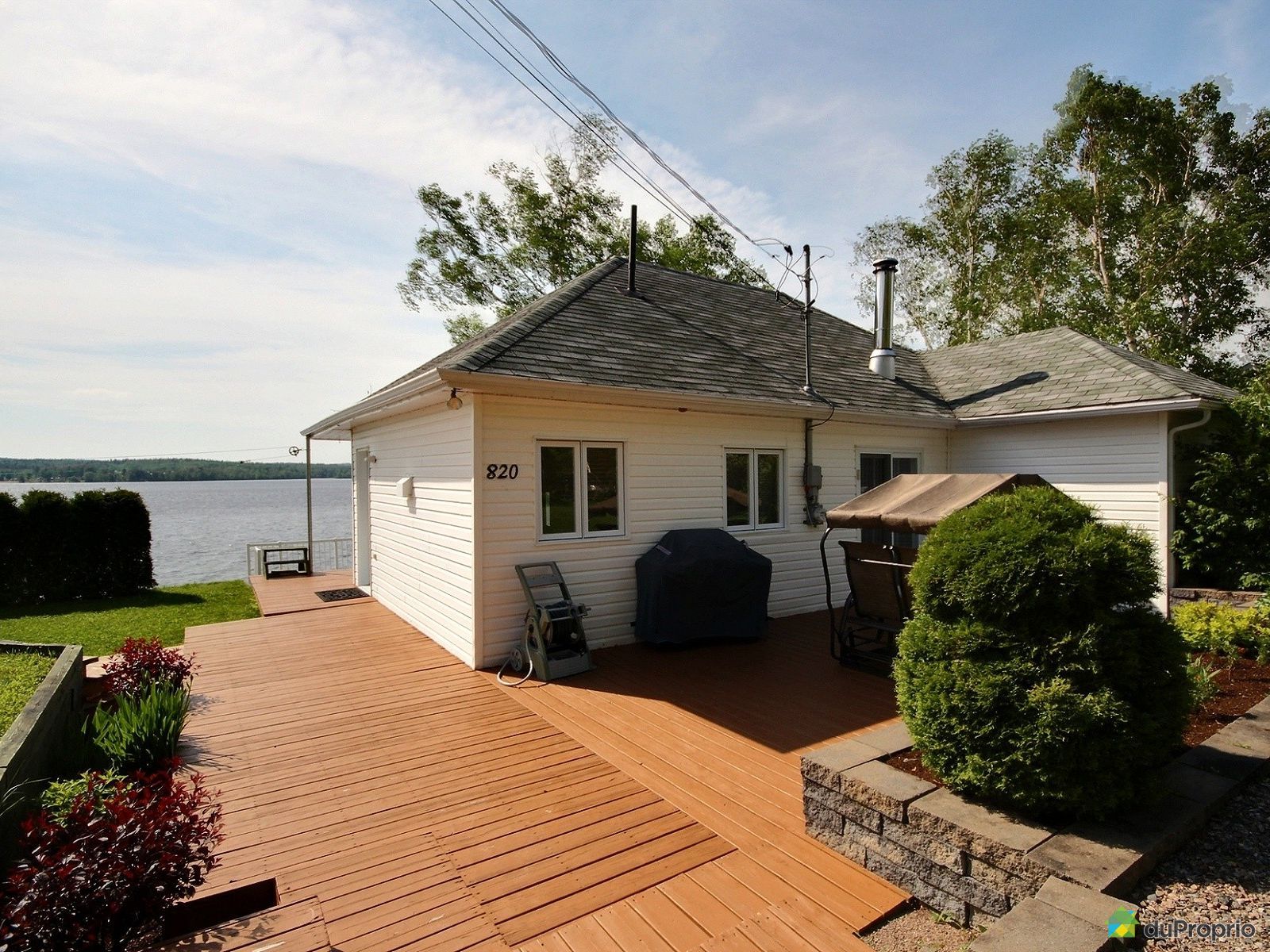 Chalet à vendre StFélixD'Otis, 820 sentier Potvin, immobilier Québec