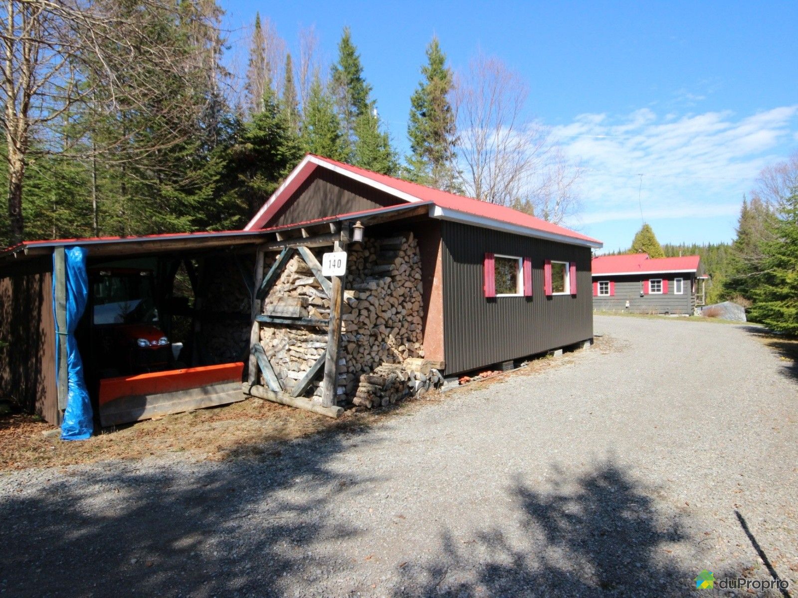 Chalet à vendre SteRoseDuNord, 140 chemin du Lac Rouge, immobilier