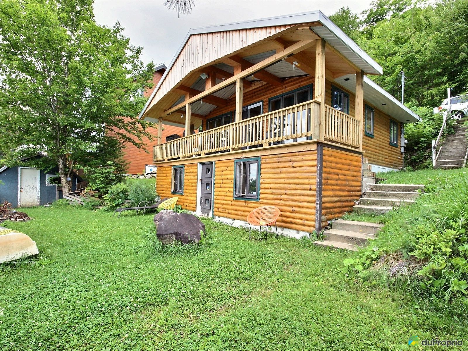 Chalet à vendre Lac SeptIles, 450 avenue JeanJoseph Ouest, immobilier Québec DuProprio 712895