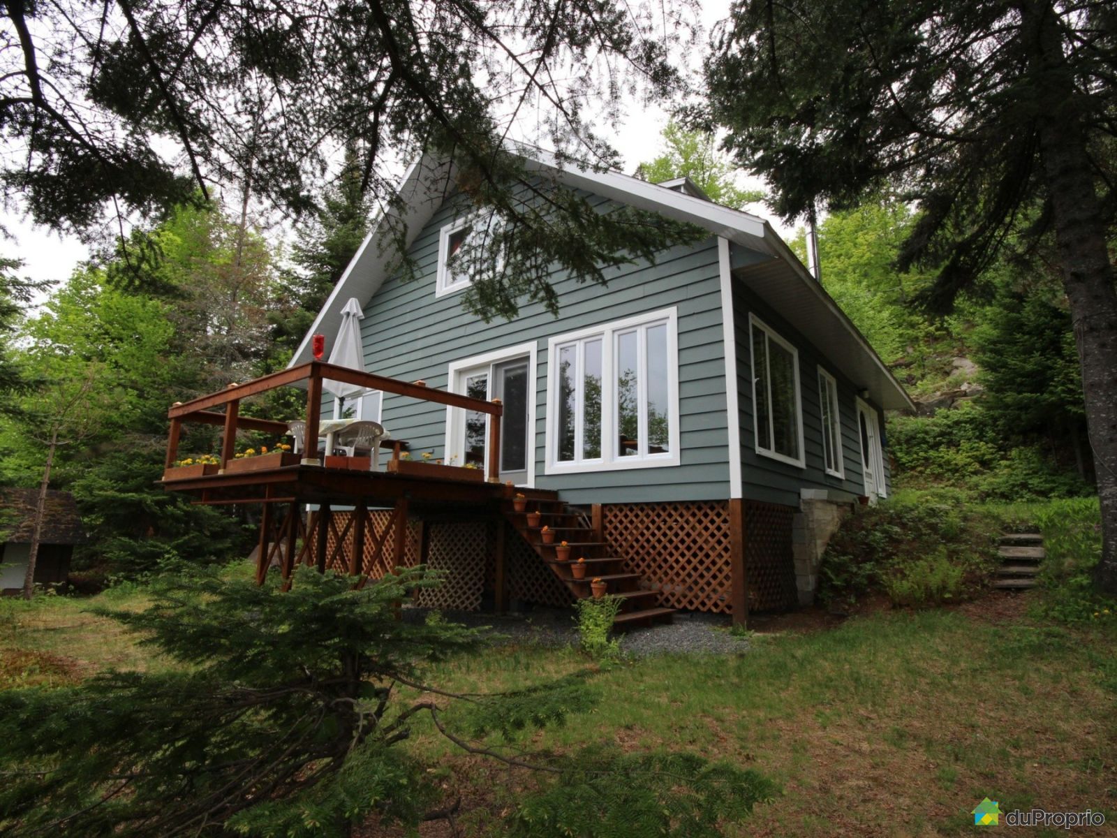 Chalet à vendre StDonat, 1466 chemin Régimbald, immobilier Québec