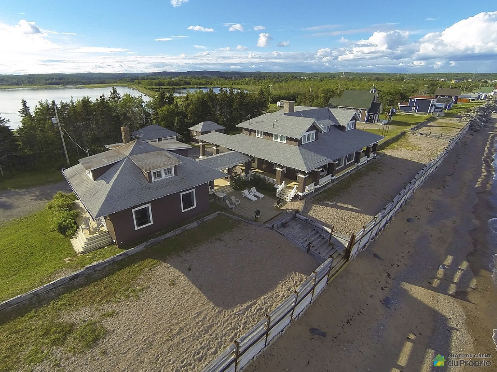 Domaine et villa à vendre Chandler, 87 rue de la Plage, immobilier