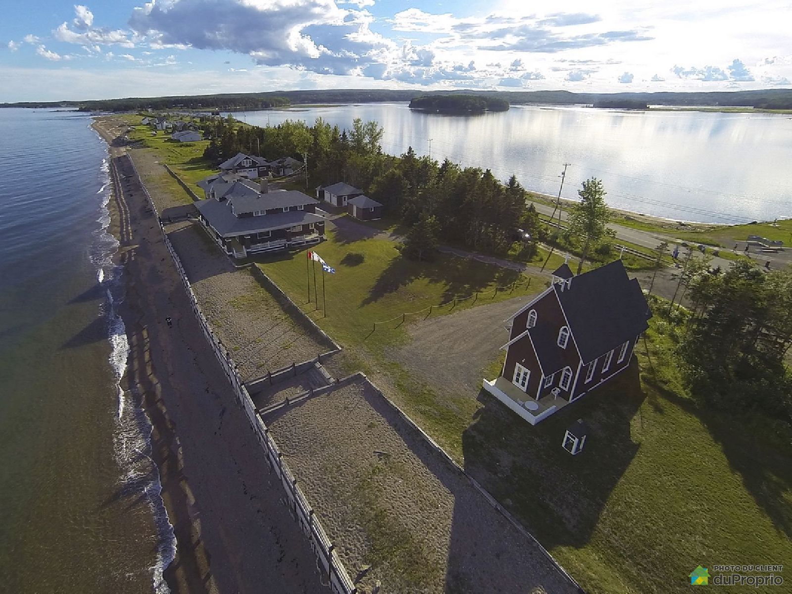 Domaine et villa à vendre Chandler, 87 rue de la Plage, immobilier