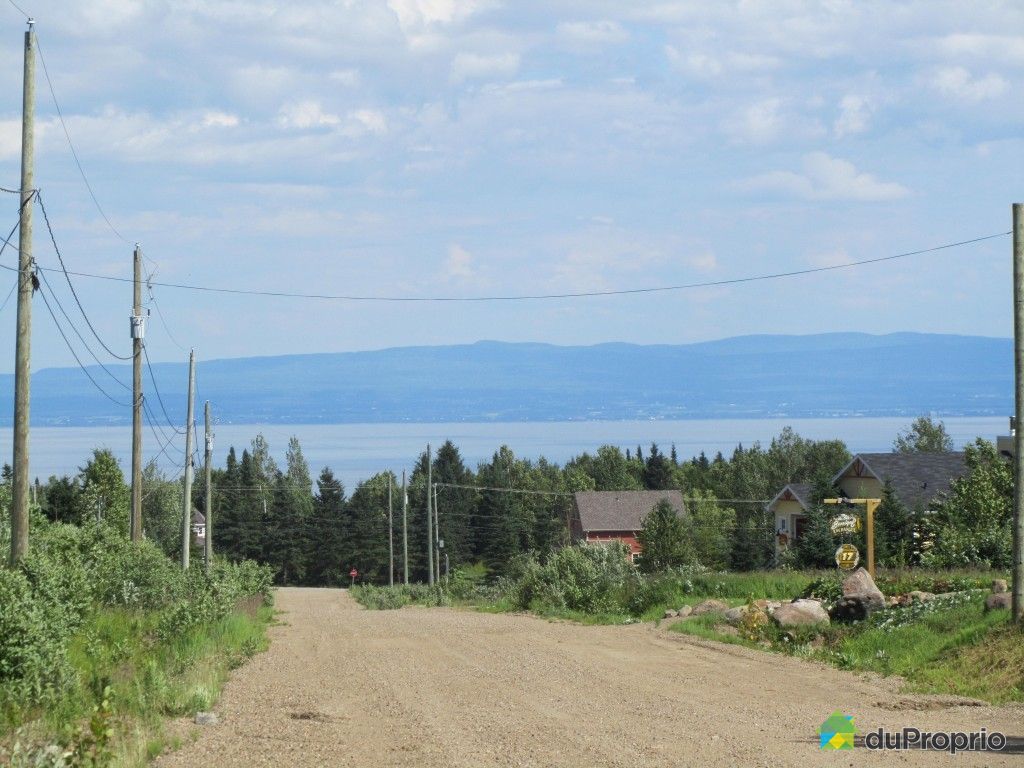 Terrain résidentiel vendu PetiteRivièreStFrançois, immobilier Québec