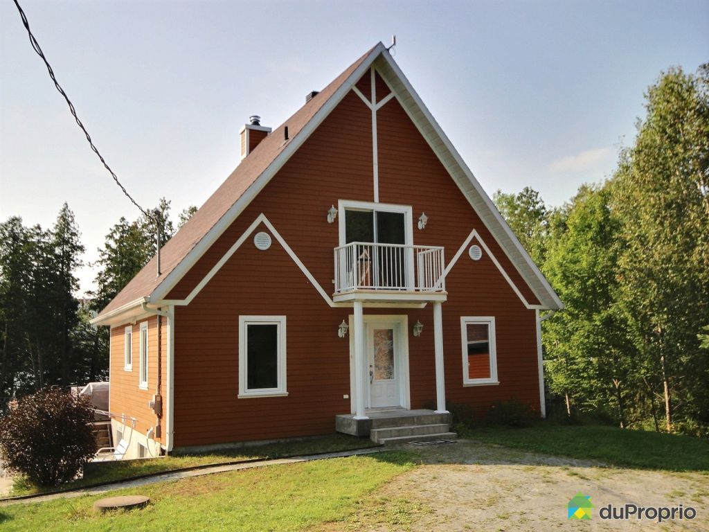 chalet a vendre lac joseph inverness