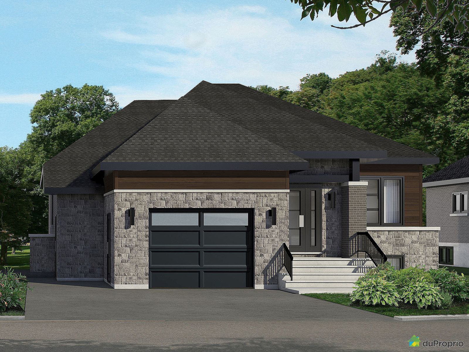 rue de Lausanne Par les Habitations Clermont, StMichelDe