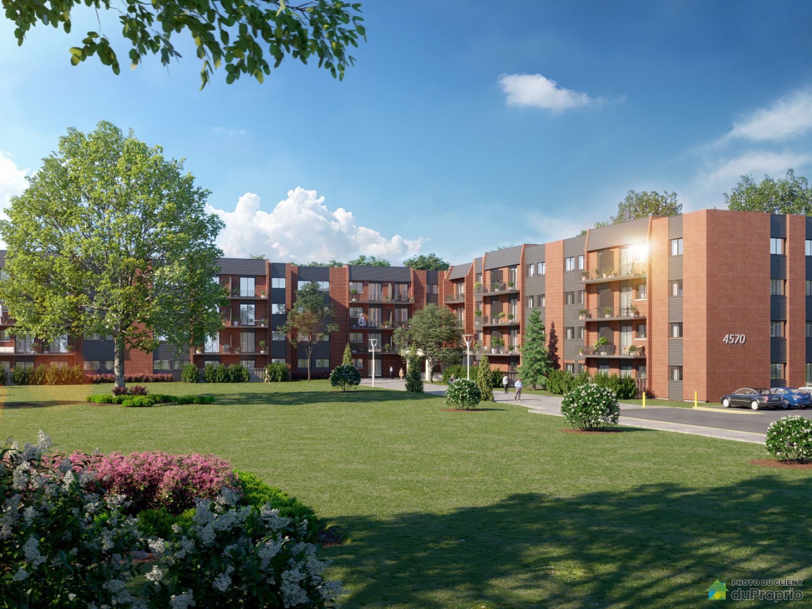 Unité 3 ½ - Jardin sur le Parc - 4570 rue René-Émard — photo 1