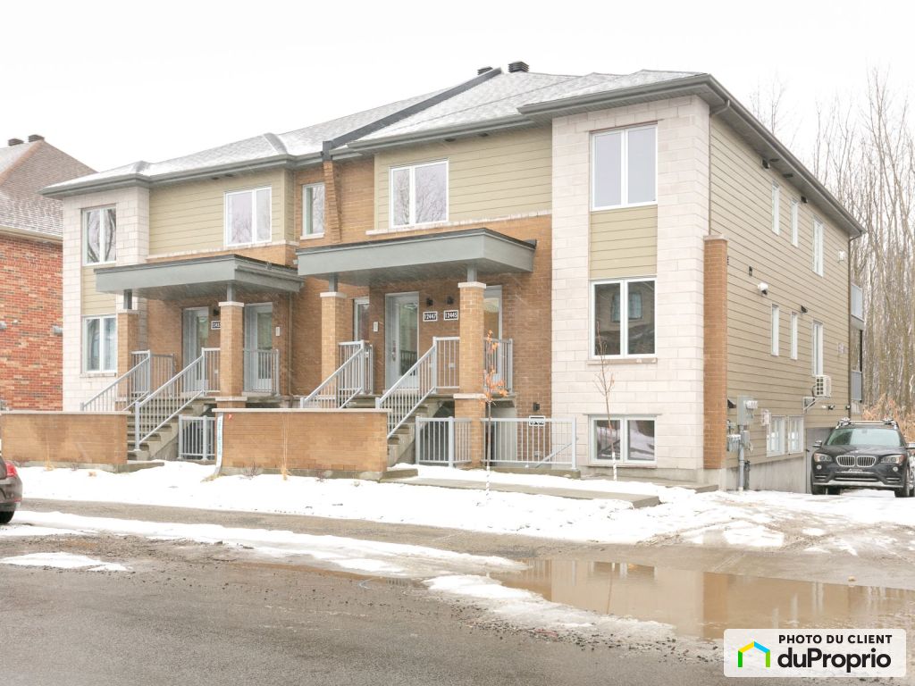 Appartements à louer, Rivière des Prairies, 5 1/2