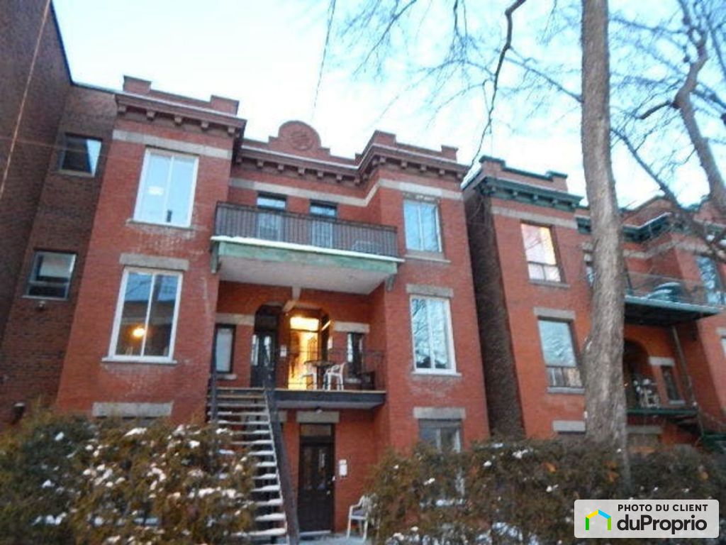 Appartements à louer, Le PlateauMontRoyal, 4 1/2