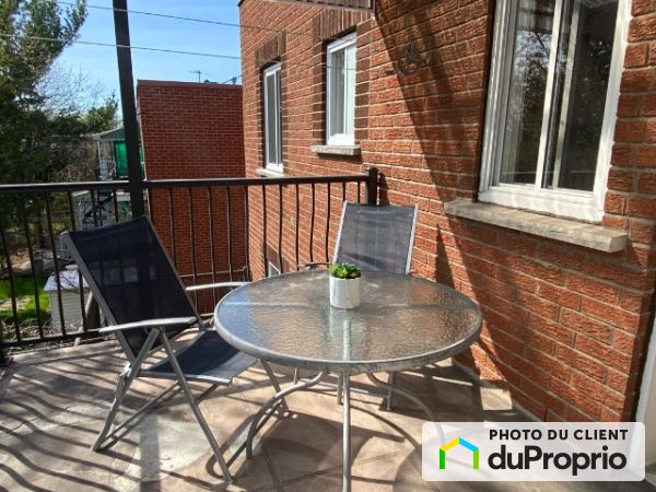 Balcony - 6602 14 iem avenue, Rosemont / La Petite Patrie for rent