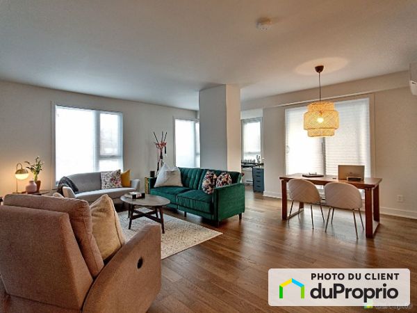 Living / Dining Room - 208-64 chemin saint Francois Xavier, Candiac for rent