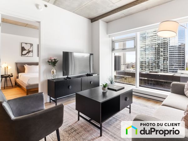 1020 rue de Bleury - Unité 3 ½ - Humaniti, Ville-Marie (Centre-Ville et Vieux-Montréal) for rent
