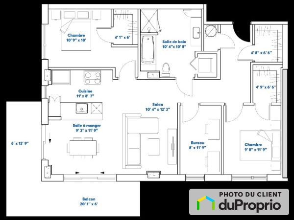 301-2235 rue de la Havane, Lebourgneuf for rent