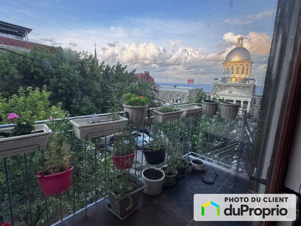 Balcony - 201-437 Rue Saint-Claude, Ville-Marie (Centre-Ville et Vieux-Montréal) for rent