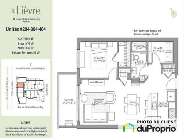 304-40, rue Cardinal-Maurice-Roy, Saint-Roch à louer