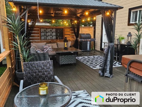 Cour arrière - 1951, rue Blondin, Val-David à louer