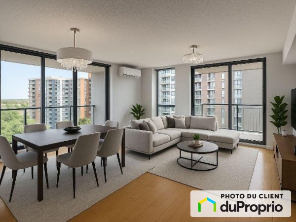 Apartment Living Room - 1054-10650 Place De L'Acadie, Ahuntsic / Cartierville for rent