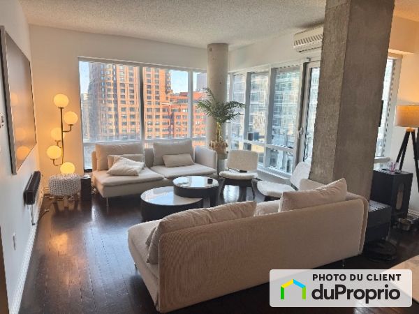 1207-1009, Rue bleury, Ville-Marie (Centre-Ville et Vieux-Montréal) à louer