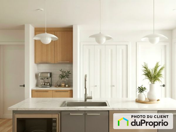 Cuisine du logement - 1172, rue Sainte-Thérèse, St-Wenceslas à louer