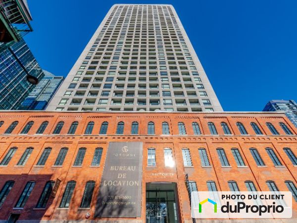 1516-1001, Rue Lucien-L'Allier, Ville-Marie (Centre-Ville et Vieux-Montréal) à louer