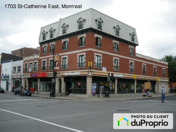 1703, Rue Sainte-Catherine Est, Ville-Marie (Centre-Ville et Vieux-Montréal) à louer